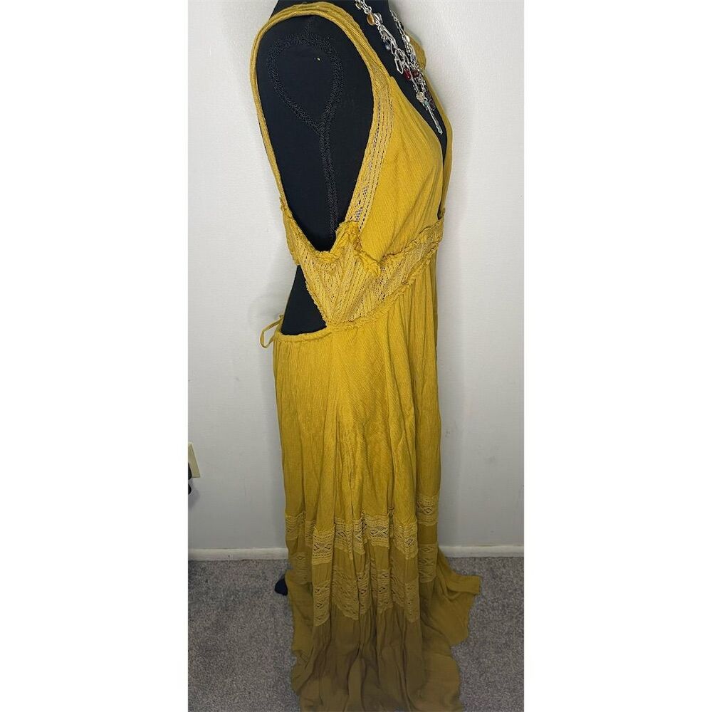 NWT Free People Hadlee Maxi Dress Size Large $128 SOLD OUT - Picture 4 of 9